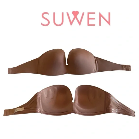 🛍️SALE🛍️ Suwen Hand Up Strapless Bandeau Bra - Picture 7 of 8